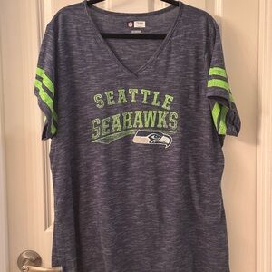 NFL Women's Team Apparel Heathered Blue Top